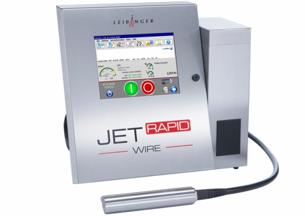  เครื่องพิมพ์วันที่ผลิต CIJ LEIBINGER JET Rapid Wire 0