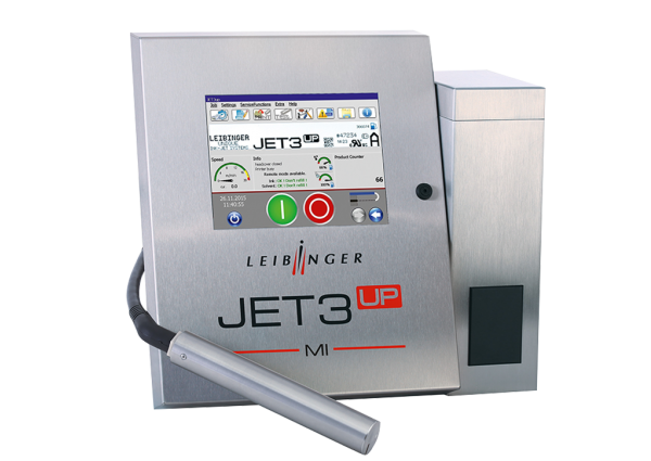  เครื่องพิมพ์วันที่ผลิต CIJ LEIBINGER JET3up MI 0